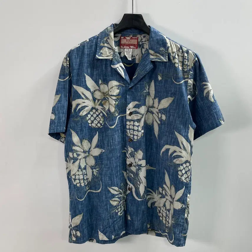 [BUNJANG] RJC Hawaiian Linen Shirt / RJC 하와이안 린넨 셔츠 (on.1865)