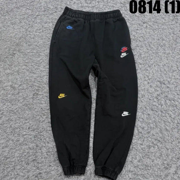 [BUNJANG] Nike Swoosh Logo Jogger Pants Black / 나이키 스우시 로고 팬츠 블랙