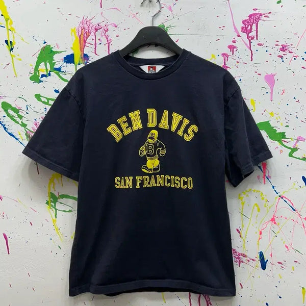 [BUNJANG] Ben Davis San Francisco Logo T-shirt Navy / 벤 데이비스 샌프란시스코 로고 반팔티 네이비