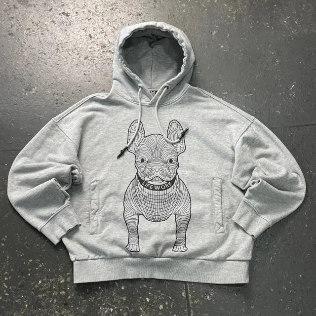 [BUNJANG] 100 Life Work Hoodie / 100 라이프워크 후드티