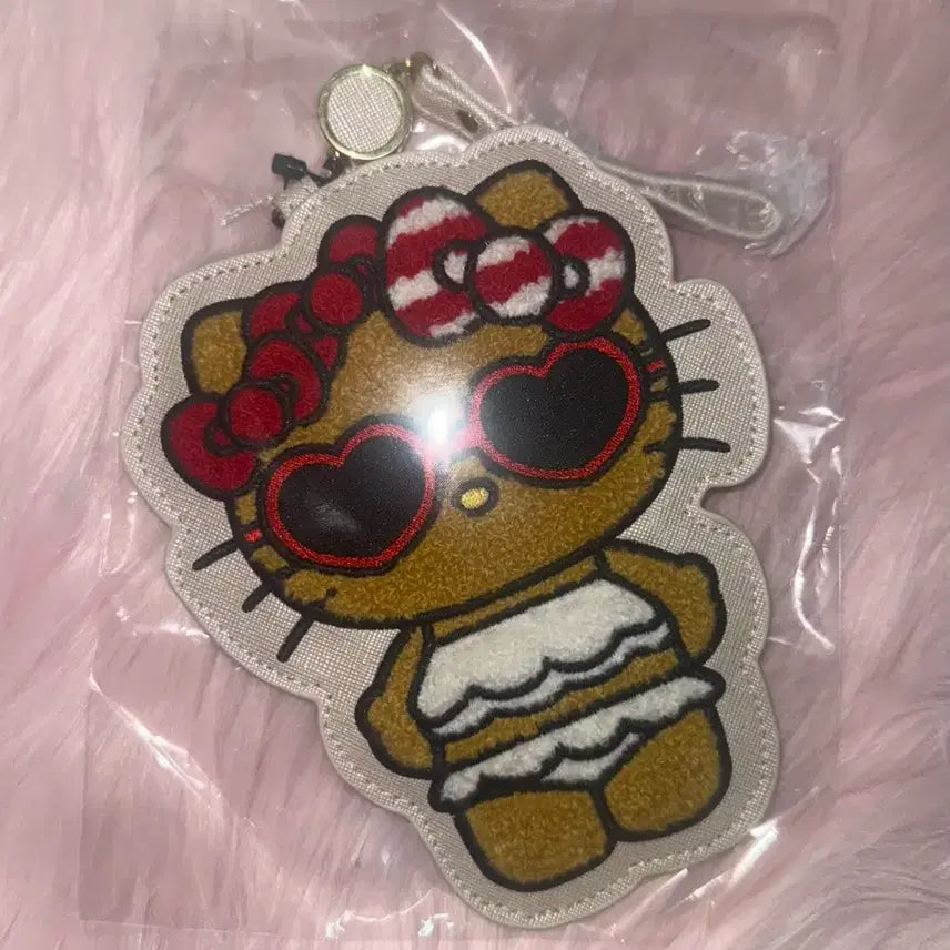 [BUNJANG] Kitty Rollover Pass Card Case / 태닝 썬글 키티 릴패스 카드케이스