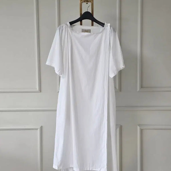 [BUNJANG] Maison Flanelle 100% Cotton Double Layered Maxi Dress / 메종 플라네르