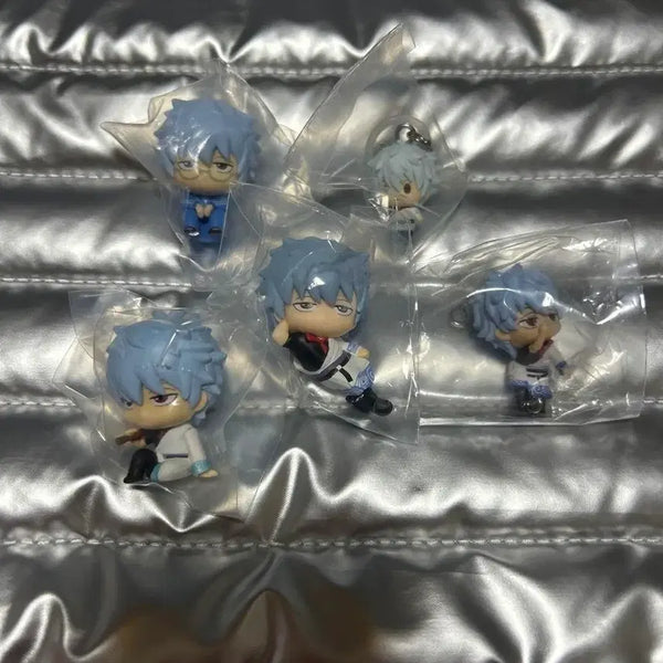[BUNJANG] Gintama Gintoki Machiboke, Mejirushi, Gacha Set (5 types) / 2주 내 출고/은혼) 긴토키 마치보케,메지루시,가챠 5종 세트