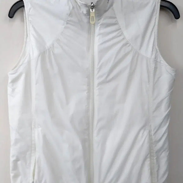 [BUNJANG] Nike Golf Reversible Poly-shell Windbreaker Vest (Ivory, Women's S) / 나이키 골프 S 리버서블 폴리쉘 방풍 베스트. IV. A.