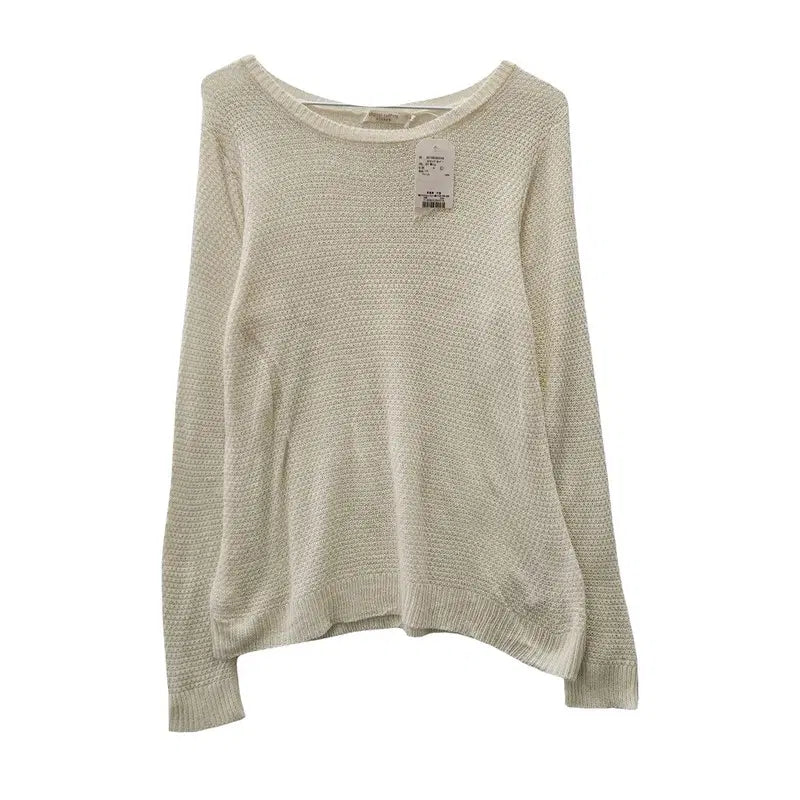 [BUNJANG] Natural Mori Chocol Raffine Robe Beige Knit / [새상품] 내추럴 모리 CHOCOL RAFFINE ROBE 베이지 니트 L