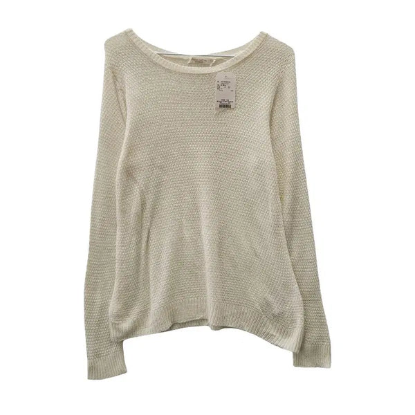 [BUNJANG] Natural Mori Chocol Raffine Robe Beige Knit / [새상품] 내추럴 모리 CHOCOL RAFFINE ROBE 베이지 니트 L