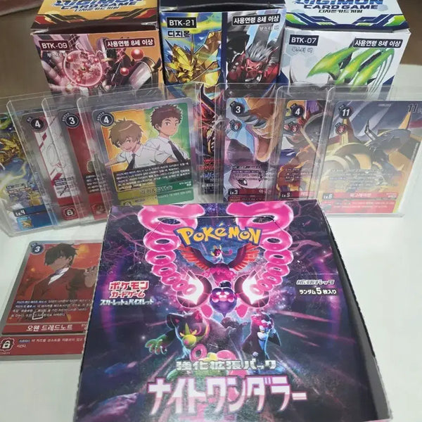 [BUNJANG] Pokemon & Digimon Common Card Bundle / (포켓몬,디지몬) 일반카드 일괄 판매