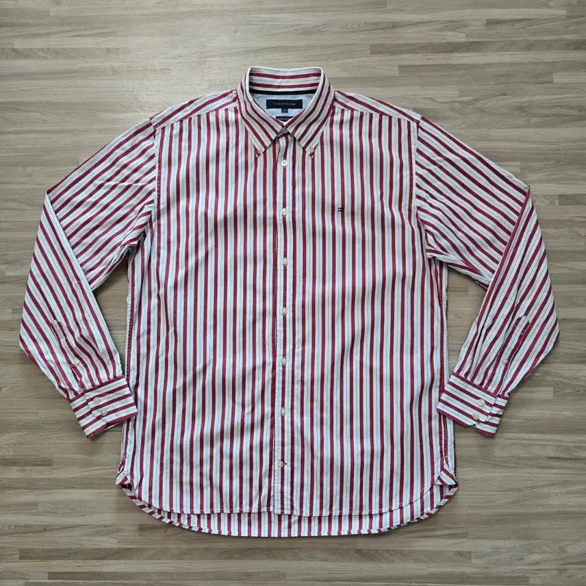 [BUNJANG] Tommy Hilfiger Striped Shirt Size 105 / 105) 타미힐피거 스트라이프 셔츠