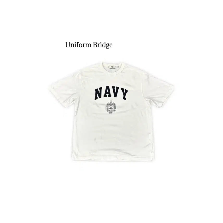 [BUNJANG] Uniform Bridge Short Sleeve T-Shirt / (100) 유니폼 브릿지 반팔