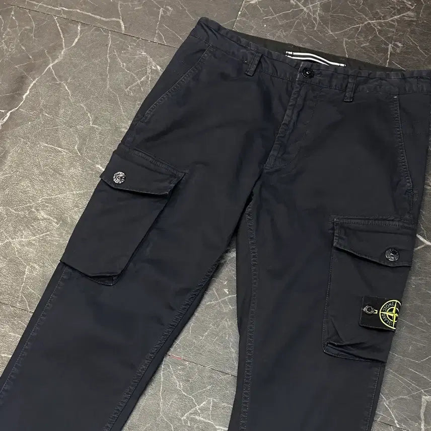 [BUNJANG] Stone Island TYPE SL Cargo Navy Pants W30 / W30 스톤아일랜드 TYPE SL 카고 네이비 팬츠