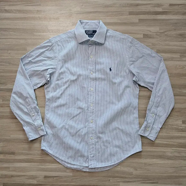 [BUNJANG] Polo Ralph Lauren Striped Shirt Navy / 95) 폴로 랄프로렌 셔츠 스트라이프 네이비