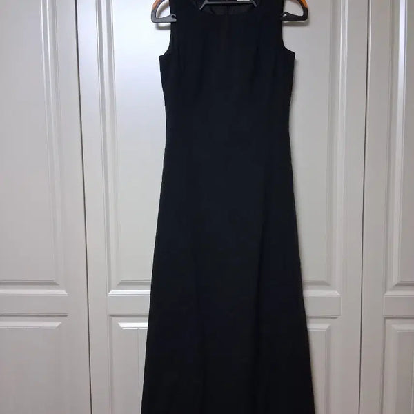 [BUNJANG] ab.f.z Black Sleeveless Maxi Dress Y2K Style / 블랙 민소매 롱원피스 작은55 Y2K 검정롱원피스 ab.f.z