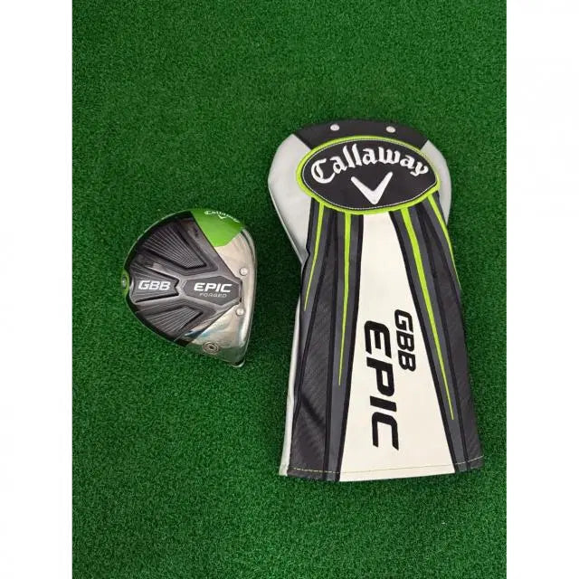 [BUNJANG] Callaway GBB Epic Forged 10.5 Degree Driver Head - w/ Cover / 캘러웨이 GBB 에픽포지드 10.5도 드라이버헤드 -전용커버- (코...