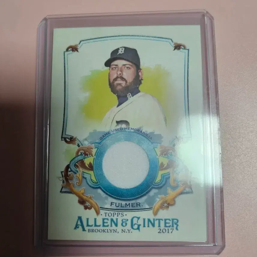 [BUNJANG] Detroit Tigers Michael Fulmer 2017 Topps Jersey Card / 디트로이트)마이클 풀머 2017 탑스 저지 카드