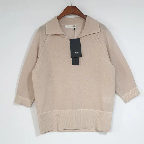 [BUNJANG] The AtG Mahongbang Viscose Knit / 새상품) THE AtG 더엣지  마혼방 비스코스니트 55
