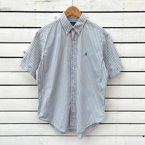 [BUNJANG] Polo Ralph Lauren Striped Short Sleeve Shirt / Polo 폴로 스트라이프 반팔 셔츠