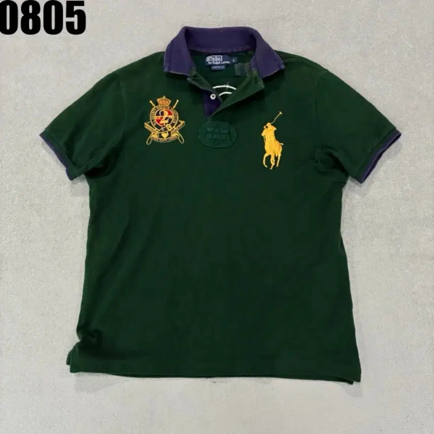 [BUNJANG] Polo Ralph Lauren Green T-Shirt L / 폴로 랄프로렌 카라티 그린 L