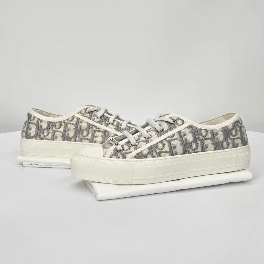 [BUNJANG] Dior Oblique Walk 'n' Dior Sneakers / { 38 } 디올 오블리크 워크앤디올 스니커즈