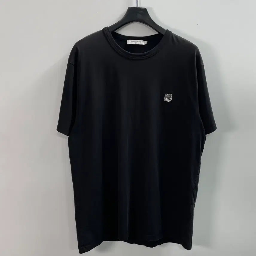 [BUNJANG] Maison Kitsuné Fox Head Black T-Shirt XXL / 메종키츠네 폭스헤드 블랙 반팔티 (on.1874)