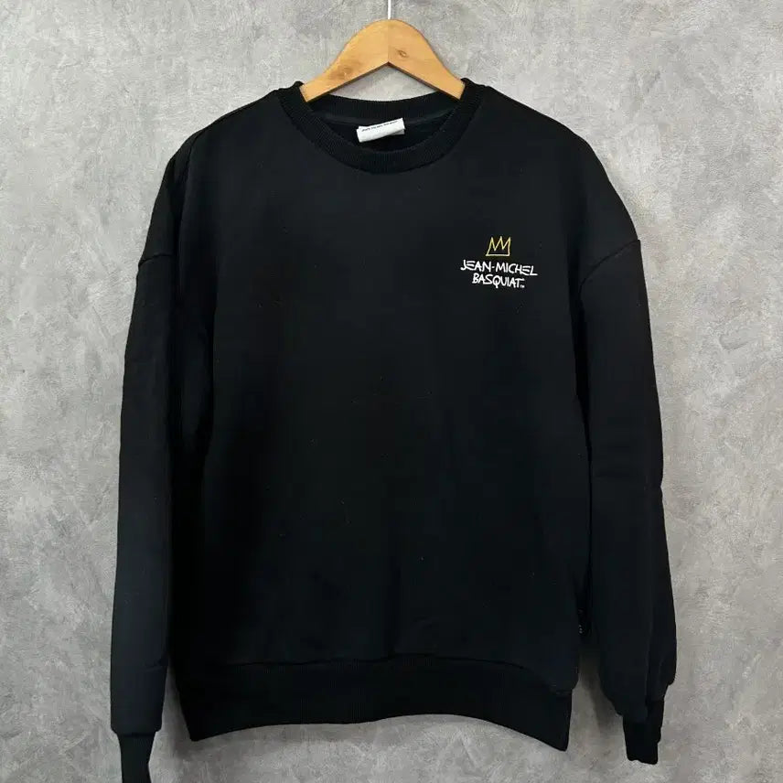 [BUNJANG] Jean-Michel Basquiat Sweatshirt Black Size 95 / 장 미셸 바스키아 맨투맨 블랙 95사이즈