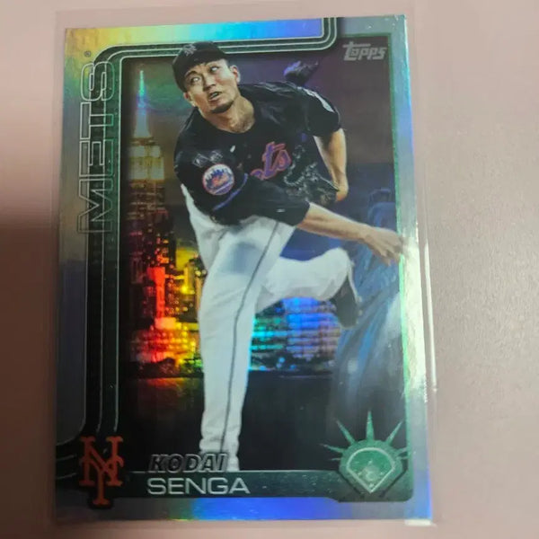 [BUNJANG] Kodai Senga 2025 Topps Big Apple Variation / 메츠 일본)고다이 센가 2025 탑스 Big Apple Variation