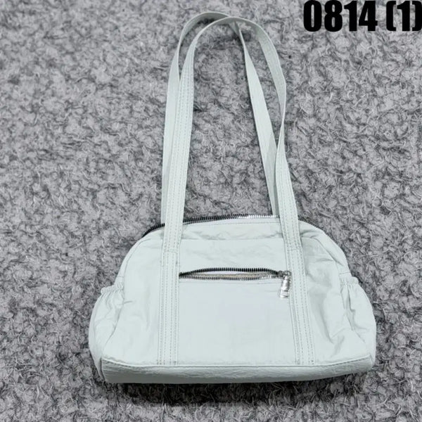 [BUNJANG] Mint Color Nylon Shoulder Bag / 민트색 숄더백