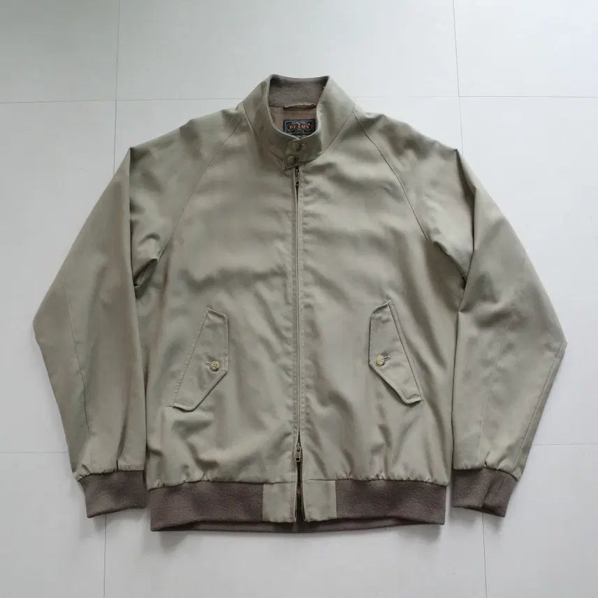 [BUNJANG] Beams Plus 19F/W Wool Harrington G9 Jacket with Talon Zipper (Khaki Beige, L) / 19F/W 빔즈플러스 울 해링턴 G9 자켓 탈론지퍼 카키베이지 L