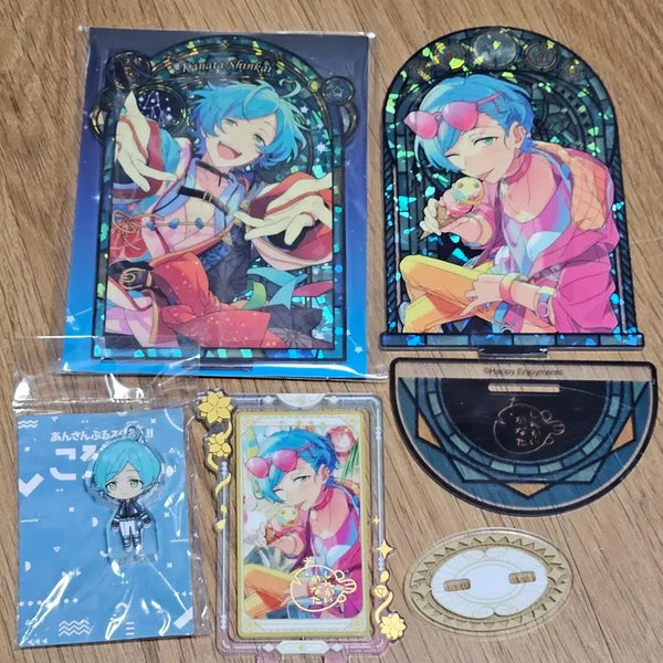 [BUNJANG] Ensemble Stars Kanata Aoi & Kaoru Hakaze Acrylic Goods Bundle Set / 앙스타 카나타 카오루 아크릴 굿즈 일괄