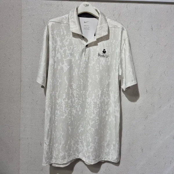 [BUNJANG] Nike Golf Pixel Pattern Polo Shirt / 나이키 골프 픽셀 패턴 폴로 셔츠