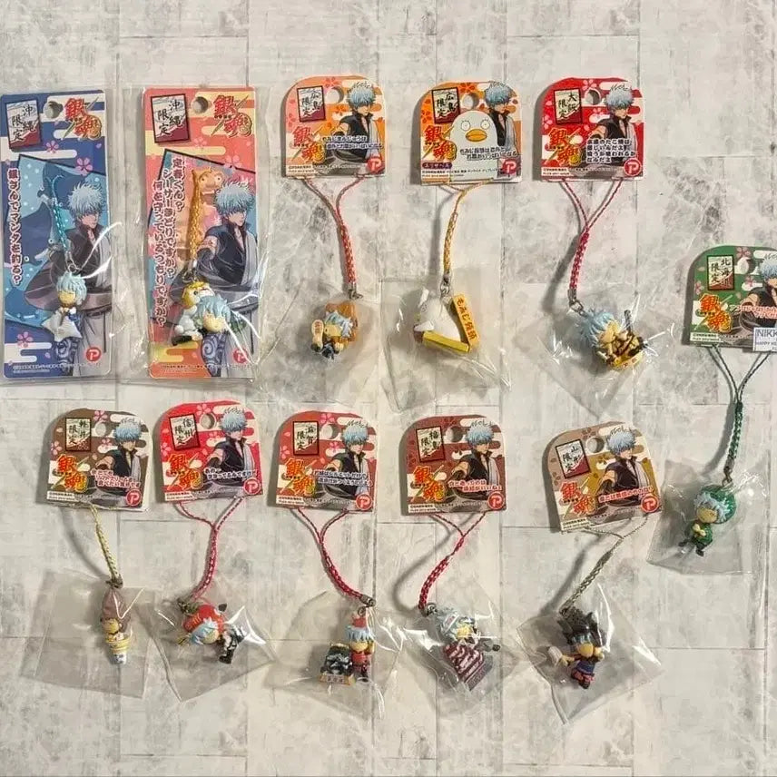 [BUNJANG] Sanrio Gintoki Regional Limited Strap Set / 2주 내 출고/산리오) 은혼 긴토키 지역한정 스트랩 세트