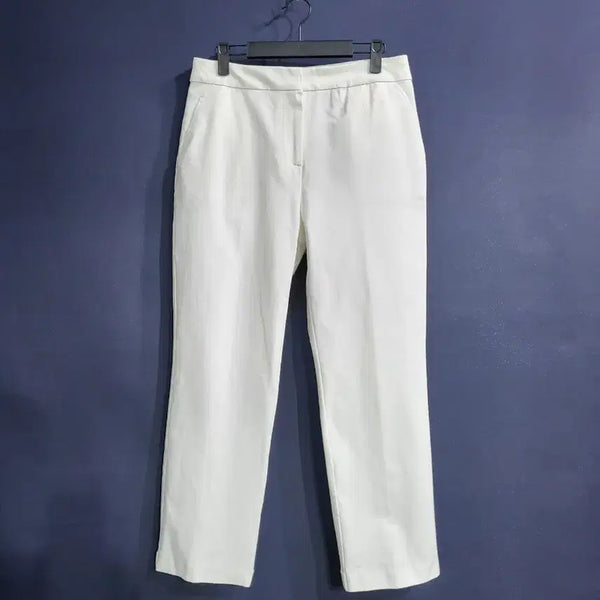 [BUNJANG] SJWANI Cotton Span Pants White / SJWANI(손정완) 면 스판팬츠(새상품)