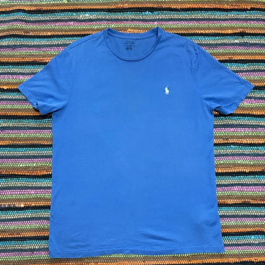 [BUNJANG] Polo Ralph Lauren Short Sleeve T-Shirt Sky Blue / M) 폴로 랄프로렌 반팔 티셔츠 스카이블루