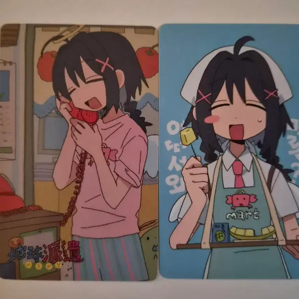 [BUNJANG] Yuri Artist Card Photocard Sticker Diary Decoration / [문구] 유리 작가님 카드 포토카드 포카 스티커 다꾸 다이어리