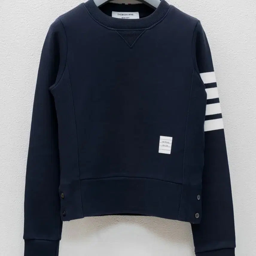 [BUNJANG] Thom Browne 4-Bar Sweatshirt Navy XXS / 톰브라운 4bar 맨투맨 네이비 36     FJT002A-00535415