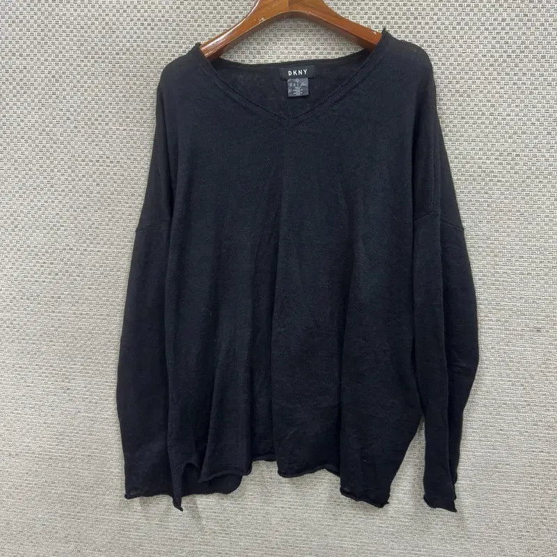 [BUNJANG] DKNY Linen Knit Top XS / 도나카란뉴욕 DKNY 린넨 니트 XS H02045