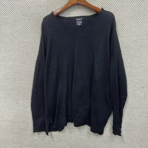 [BUNJANG] DKNY Linen Knit Top XS / 도나카란뉴욕 DKNY 린넨 니트 XS H02045