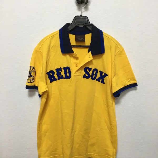 [BUNJANG] MLB Boston Red Sox Men's Short Sleeve Polo T-Shirt / MLB 보스턴 레드삭스 남성 반팔 카라티셔츠