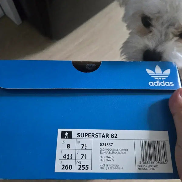 [BUNJANG] Adidas Superstar 82 Dark Blue Sneakers (260mm) / 아디다스 슈퍼스타 82 다크블루