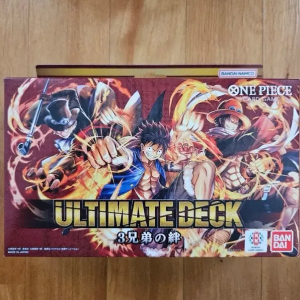 [BUNJANG] One Piece Card Game Ultimate Deck - Three Brothers (Japanese Edition, Sealed) / 일판 미개봉 원피스 카드게임 얼티밋 덱 3형제