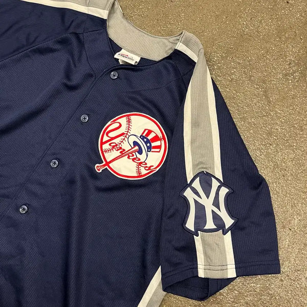 [BUNJANG] Majestic New York Yankees Baseball Jersey / 마제스틱 뉴욕양키즈 베이스볼 져지 (105)