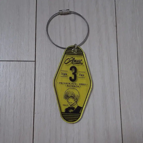 [BUNJANG] Detective Conan Toru Amuro Hotel Keychain Strap / 코난 아무로 토오루 호텔 키체인 스트랩