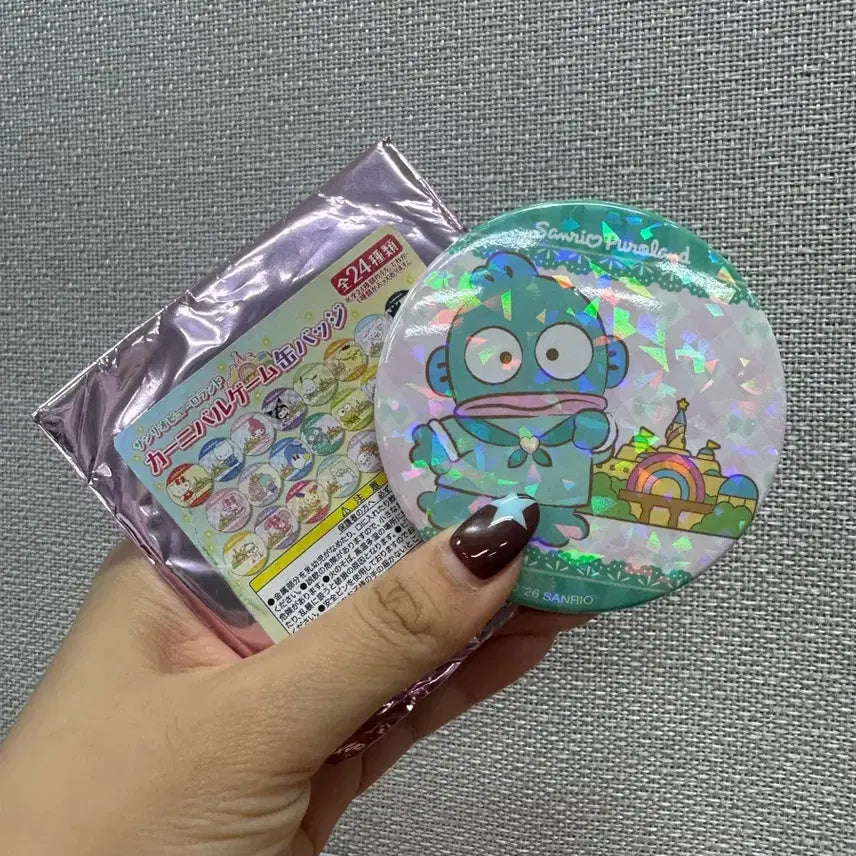 [BUNJANG] Sanrio Puro Land Hankyo-do Badge / 산리오 퓨로랜드 한교동 뱃지
