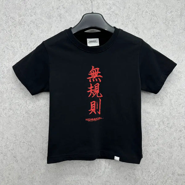 [BUNJANG] No Manual Women's Short Sleeve T-Shirt Size 90/S / 90 노매뉴얼 여자 숏 반팔 티셔츠