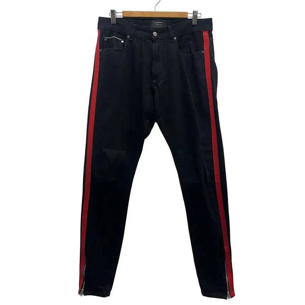 [BUNJANG] REPRESENT Sideline Black Denim Pants (Size 32) / [32] 리프레젠트 사이드라인 흑청 데님 팬츠
