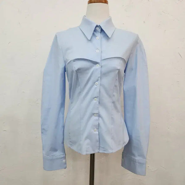 [BUNJANG] Light Blue Shirt / 하늘색 셔츠