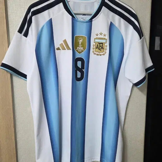 [BUNJANG] Argentina 2026 World Cup Home Replica #8 Enzo Fernández Jersey / 급처) 2026 북중미월드컵 아르헨티나 홈 레플리카 8번 엔소 유니폼