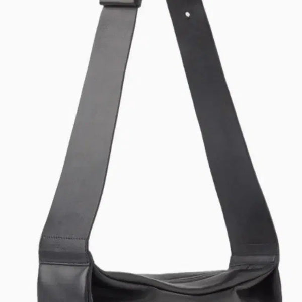 [BUNJANG] COS Leather Crossbody Bag Black / 코스 레더 크로스바디백 블랙