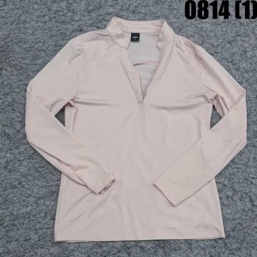 [BUNJANG] JDx Pink Women's Long Sleeve Golf Top / JDx 핑크 긴팔 스포츠 상의