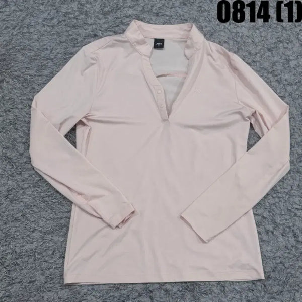 [BUNJANG] JDx Pink Women's Long Sleeve Golf Top / JDx 핑크 긴팔 스포츠 상의
