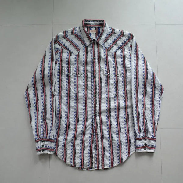 [BUNJANG] Sugar Cane Native Jacquard Western Shirt L / 슈가케인 네이티브 자카드 웨스턴 셔츠 L